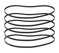 ASHATA Courroie synchrone, 5 pièces d'imprimante 3D Pièces -6-610MM Courroie de Distribution fermée en Caoutchouc Anneau Courroie d'entraînement synchrone fermée