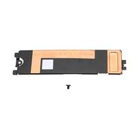 ASHATA Couvercle de Dissipateur de Chaleur SSD pour Nvme M.2 NGFF SSD, pour XPS 15 9500 9510 9520 Precision5550 5560 SSD Droit, Remplacement du Couvercle de Dissipateur de Chaleur SSD XPS 15