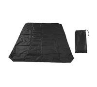ASHATA Couvercle de Porte-Bagages de Cargaison de Voiture, Couvercle de Pluie à Toit en Voiture, épreuve de Poussière, pour Le VUS Voyage en Plein Air 210D Tissu d'Oxford Enduit en Argent, avec Sac