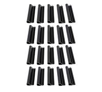 ASHATA Couvre-Piscine d'hiver Clips, Lot de 20 (Black) | Matériau PVC durable, conception -vent, facile à clipser, conçu pour les piscines hors sol