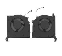 ASHATA CPU GPU Refroidir Le Remplacement du Ventilateur pour Legion 5 15 15h05 15IMH05H Série, avec Un Matériau ABS en Alliage en Aluminium en Aluminium de Haut Grade