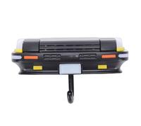 ASHATA Crochet de Porte-clés de Phare de Voiture, Organisateur de Porte-clés Mural Rétro pour Décoration de Bureau D'entrée avec Lumières pour les Amateurs de Voiture, Matériau ABS