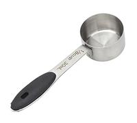 ASHATA Cuillère à Mesurer le café en Acier Inoxydable, Poignée en Gel de Silice de Grande capacité pour la Cuisine, le Bar et le Magasin
