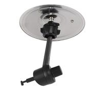 ASHATA Cymbale de Crash de Voitures, Arme à Bras Réglable en Métal de Voiture Cymbale pour un Tableau de Bord à évent Vertical Horizontal, avec un Matériau Léger