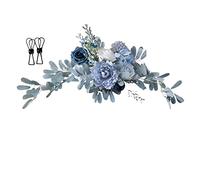 ASHATA Décoration Florale Réaliste D' de Mariage de Butin de Fleur Artificielle pour le Décor de Toile de Fond de Réception de Fête, Matériel de Tissu de Soie, 23,6x9,8 Pouces, Idéal pour les (109.00)