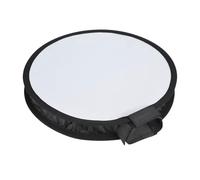 ASHATA Diffuseur de Boîte à Lumière Ronde Pliable Portable de 40 Cm pour Flash d'appareil Photo, Diffuseur de Boîte à Lumière avec Sac de Rangement, de Douce pour Photographie au Flash en Studio