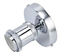 ASHATA Douille de Lampe Vintage E26 E27, Support de Lampe de Plafond, Luminaire Rétro avec Corps en Aluminium pour Cuisine, Chambre à Coucher, Salon (SILVER)