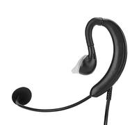 ASHATA Ear-Hook Headset, USB Headset Headphone Computer Notebook Accessory for Skype/QQ/MSN, Supports One-Key Mute, Volume Setting