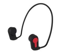 ASHATA Écouteur de Natation de Conduction en Os, écouteur IPX8 pour la Natation du Cyclisme, Lecteur MP3 de 16 Go, Lecture de 6 à 8 Heures (Noir Rouge)