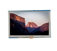 ASHATA Écran LCD HD, écran Tactile HDMI de 5 Pouces, Moniteur Universel à écran HDMI, résolution HD 800x480, pour PI2/B, Prise en du contrôle séparé du