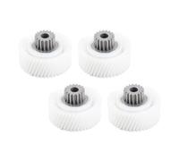 ASHATA Engrenages de Hachoir à Viande en Acier Inoxydable, compatibilité Universelle Robuste pour la Cuisine Domestique, 4 Pièces