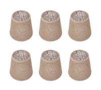 ASHATA Ensemble D'Abat-jour de Lustre, 6 Pièces, Design en Corde de Jute Confortable, Abat-jour à Clipser pour Chambres à Coucher et Espaces de Vie