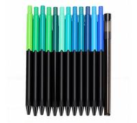 ASHATA Ensemble de 12 Crayons de Couleur de 3,0 Mm D'épaisseur pour les Projets D'art et D'artisanat avec une Prise Confortable pour les Amateurs et les Professionnels