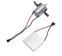 ASHATA Ensemble de Moteur de Feuille de Générateur de Ventilateur de Cheminée Universel, Pièce Accessoire de Ventilateur alimenté par la Chaleur pour un Usage Domestique