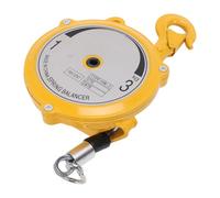 ASHATA Équilibreur à Ressort, Support D'outil Rétractable à Verrouillage Automatique avec Corde Métallique de 1,9 M et Crochet pour la Chaîne de Montage de Soudage des Moisissures