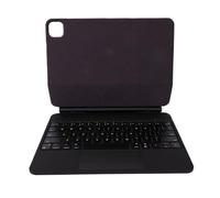 ASHATA Étui avec Clavier pour IPad Air M4 11 Pouces 2026, Magnétique | Coque Arrière Magnétique, Touches Rétroéclairées 7 Couleurs, Prise en Charge des Gestes Multi-touch, Veille Intelligente,