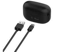 ASHATA Étui de Chargement de Remplacement pour écouteurs sans Fil LinkBuds S, étui de Chargeur pour écouteurs avec 590 MAh, Câble USB C, Noir
