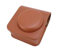 ASHATA Étui de Protection adapté pour Appareil Photo instantané Mini41, Motif Litchi en Cuir PU avec Couvercle à Rabat Magnétique, Sac de Rangement de Transport pour Appareil Photo (Brown)