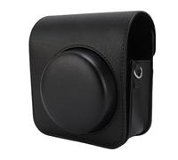 ASHATA Étui de Protection adapté pour Appareil Photo instantané Mini41, Motif Litchi en Cuir PU avec Couvercle à Rabat Magnétique, Sac de Rangement de Transport pour Appareil Photo (Black)