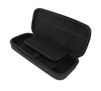 ASHATA Étui de Transport pour 2 2025 Console, Coquille de Transport de Voyage de Protection Shell, Eva Oxford Tissu Handheld Game Game Console Pouche de (Épais avec 24 emplacements de Carte de Jeu)
