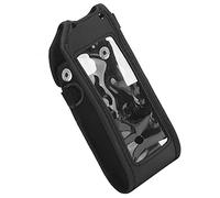 ASHATA Étui en Cuir Portable pour Talkie-walkie, Sac de Protection pour Radio Bidirectionnelle Anytone AT-D878UV, avec Lanière, Housse Souple en Cuir PU