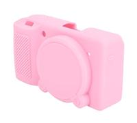 ASHATA Étui en Silicone pour Appareil Photo GR3 et GR3X, Housse de Protection Souple Antidérapante et Anti-Rayures, Accessoire de Remplacement pour Appareil Photo (Rosé)