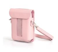 ASHATA Étui pour Imprimante de Smartphone Link 3, étui de Transport pour Imprimante de Téléphone Link 3, étui de Voyage de Remplacement, Housse de en PU avec Bandoulière pour