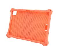 ASHATA Étui pour Tablette pour Teclast T40 Pro/T40 Plus, 10,4 Pouces, étui de Protection en Silicone Souple Antidérapant avec Support Arrière, Absorption des Chocs, Ensemble Complet (Orange)