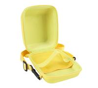 ASHATA EVA Hard Shell instantané Caméra pour Go, pour L'instant, pour L'instant Plus, Un Sac de Rangement de Voyage pour Les Caméras de Film OneStep 2, avec Bandoulière Réglable (Yellow)