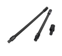 ASHATA Extension de lexible 250mm 350mm, Outil de Douille de Couple Polyvalent pour Applications de clé électrique 2 Pièces