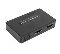 ASHATA Extracteur audio HDMI vers Bluetooth 4K 30 Hz - SPDIF 3,5 mm - Avec prise en charge 2.0CH 5.1CH pour haut-parleur PC ordinateur portable