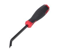 ASHATA Extracteur D'agrafes en Acier Cr V, Robuste, Griffe Incurvée à 30 Degrés avec Poignée en PP pour Tapis, Sols en Bois, Construction de Meubles