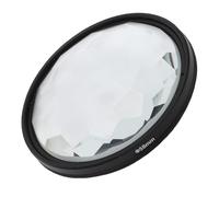 ASHATA Filtre D'objectif Kaléidoscope, Filtre D'effets de la Lentille de Caméra Spéciale, Verre Optique à Transmittance élevée, Compatible avec Les Caméras DSLR, sans Miroir et (58MM)