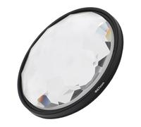 ASHATA Filtre D'objectif Kaléidoscope, Filtre D'effets de la Lentille de Caméra Spéciale, Verre Optique à Transmittance élevée, Compatible avec Les Caméras DSLR, sans Miroir et (67 mm)