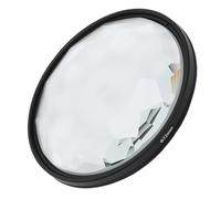 ASHATA Filtre D'objectif Kaléidoscope, Filtre D'effets de la Lentille de Caméra Spéciale, Verre Optique à Transmittance élevée, Compatible avec Les Caméras DSLR, sans Miroir et (72 mm)