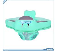 Ashata flotteur de piscine pour bébé Mambobaby B504 siège de piscine Non gonflable pour bébé, jeux piscine Lion de Poisson vert