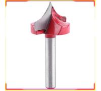 Ashata Fraise à rainurer en V à pointe fine pour gravure 3D CNC, queue de 6mm, pour le travail du bois, outil de sculpture (25mm)