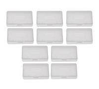 ASHATA Game Boy Boite, Richer-R Housse de Protection Transparente Anti-poussière pour Game Boy Advance GBA Pack 10PCS