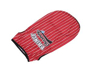 ASHATA Gilet à Rayures Verticales pour Animaux de Compagnie, Confortable de Haute qualité, évite Les Coups de Soleil pour Les Races Moyennes à Grandes, Vêtements pour Chiens pour Huskies, Golden (XL)