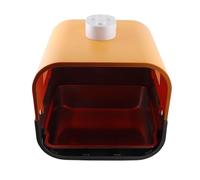 ASHATA Grand Bac à Litière pour Chat avec Vidéo de Surveillance Intelligente pour Les Propriétaires d'animaux de Compagnie Toilettes pour Chat en Plastique et en Acier Inoxydable 16,34 X 15,75 X