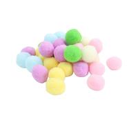 ASHATA Guirlande de Boules en Feutre de 2.5cm, 30 Pièces, Décorations Créatives DIY pour Fêtes, Salles de vec Ficelle et Aiguille (Macaron)