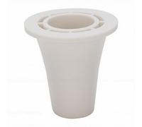 ASHATA GW9015 Réducteur de Cône pour Nettoyeur de Piscine Remplacement en Caoutchouc Durable pour Un Nettoyage Automatique Efficace de la Piscine 3,25 X 3 X Pouces (White)