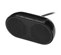 ASHATA Haut-Parleur Filaire USB à Double Haut-Parleur avec Basses Lourdes, Alimentation Intégrée et Câble, Mini d'Ordinateur Portable pour Ordinateur Portable de Bureau