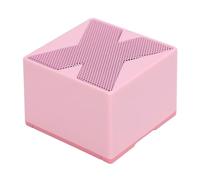 ASHATA Haut-Parleur Stéréo HiFi de Bureau, Mini Bluetooth, Portable, pour Garçons et Filles, Adolescents, Plaisir Musical, Résistant à l'eau IP54 (Pink)