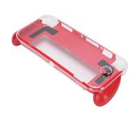 ASHATA Housse de Protection Adaptée pour Ordinateur de Poche OLED, étui Antidérapant et Dockable avec Ordinateur de Poche PC, Accessoires de Coque Arrière Durables pour Console OLED de 7 (rouge)