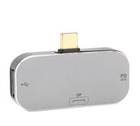 ASHATA Hub USB C 3-en-1, Convertisseur USB C vers Multifonctionnel Plug and Play, Portable et Haute Vitesse, avec Port Femelle, Port de Charge PD, Port de Données Femelle USB2.0A