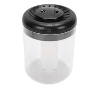 ASHATA Humidificateur Compact à Brume Fraîche, Réservoir de 2,8 L, Veilleuse USB à 7 Couleurs, pour la Maison, la Chambre à Coucher, Brume Intermittente (BLACK)