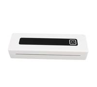 ASHATA Imprimante Portable sans Fil pour Les Voyages, Imprimante Thermique, USB, Impression de Papiers D'examen et de Notes avec Une Résolution de 200 DPI pour Les Voyages Scolaires à