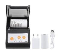 ASHATA Imprimante Thermique à Reçu 58mm, Bluetooth Imprimante à Reçu Thermique Ticket/Mini Imprimante 90mm/s pour Windows/iOS/Android