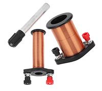 ASHATA Instrument d'expérience de Bobine d'induction électromagnétique, léger et Portable pour l'expérience de Physique au collège et au lycée pour l'enseignement de la Physique